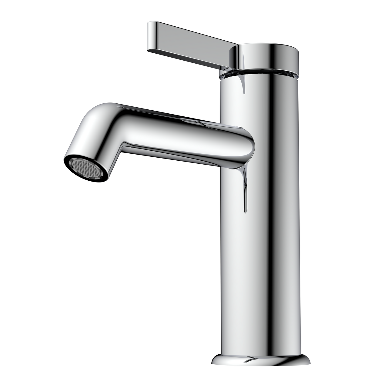 Wasserwerk Fiora 1 bathroom, chrome, high pressure