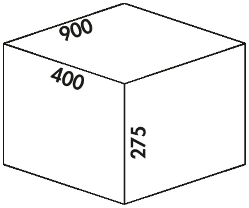 Cox® Box 275 S/900-4 Bio, lichtgrijs