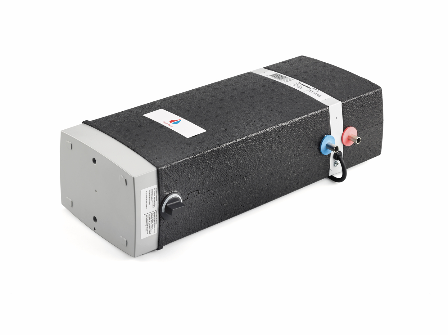  Q5 5 liter close-in boiler, zwart mat/grijs, voor aansluiting in DE, AT, LU