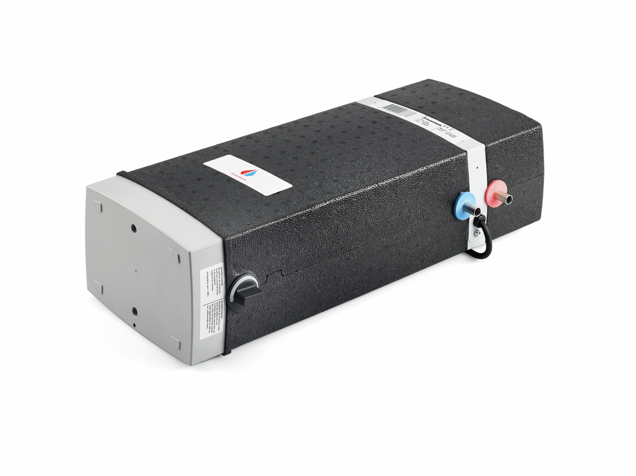 Q5 5 liters storage water heater, black matt/grey, for connection in DE, AT, LU