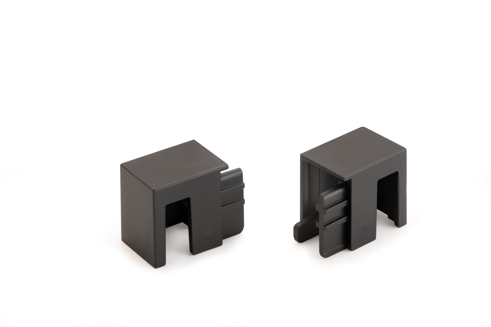 Andy end caps, black