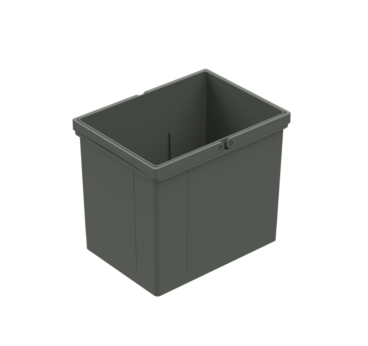 WESCO® Double handle bin, anthracite, 15 l