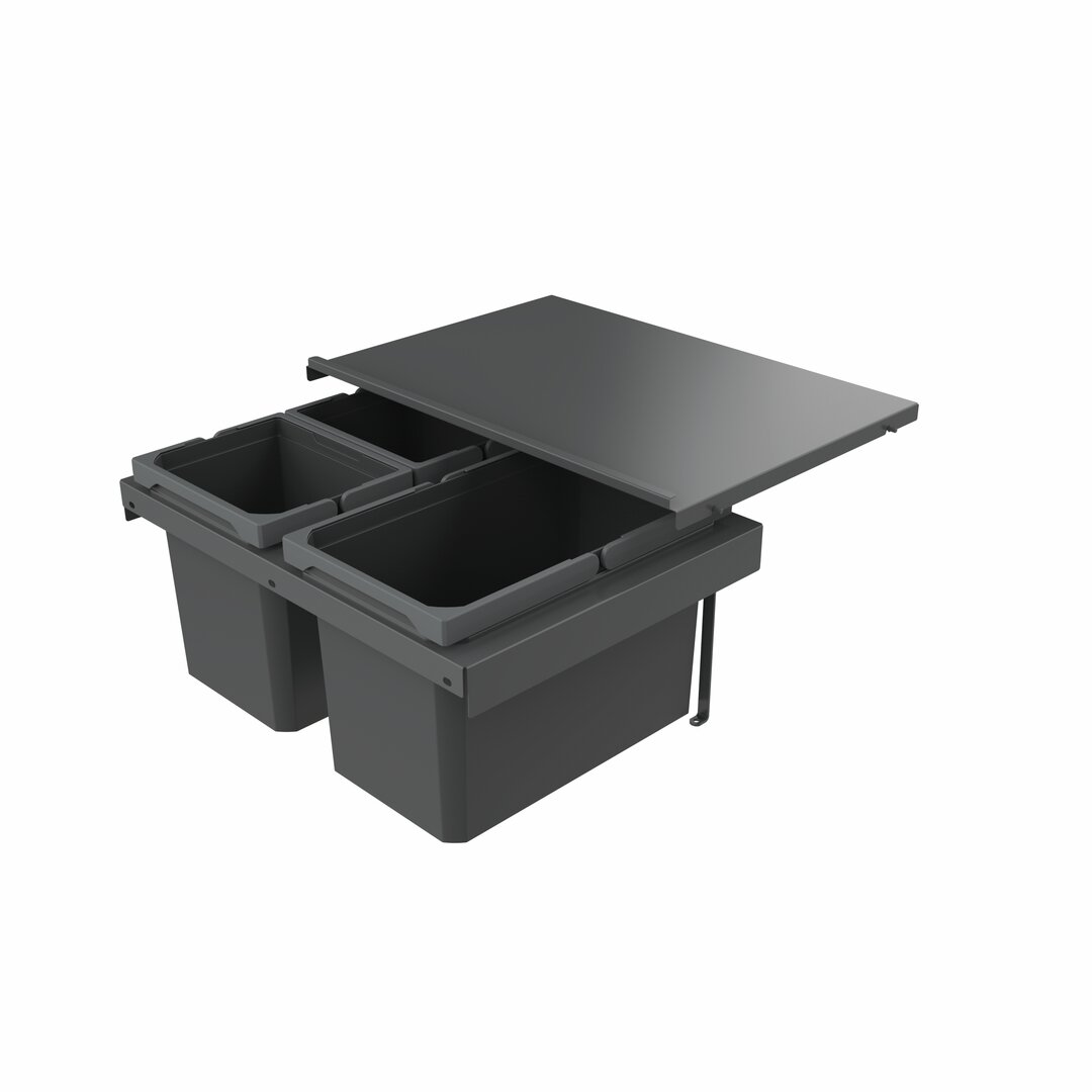 Cox Stand-UP® 280 S/600-3, zonder biologisch deksel, antraciet, H 280 mm