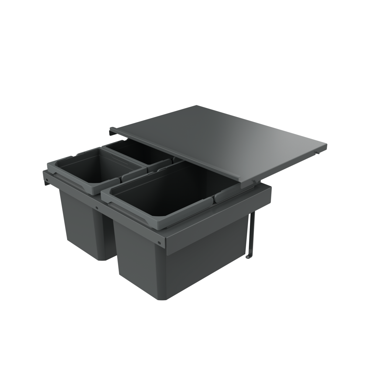 Cox Stand-UP® 280 S/600-3, without bio lid, anthracite, H 280 mm