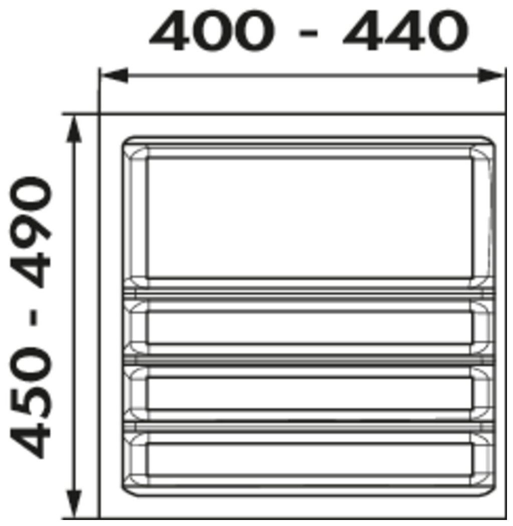 Ordine, für 500er Schrank, 2 Trennstege-Sets