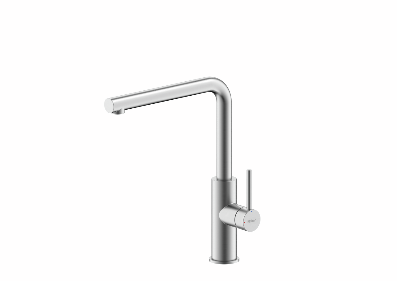 SERVIZIO Namor® 3, stainless steel, with laminar aerator, high pressure