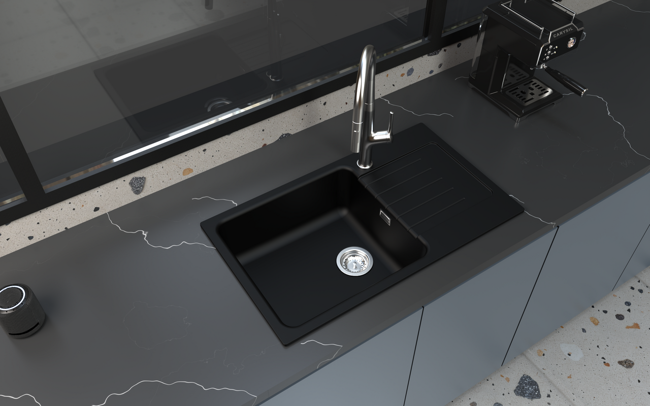 Serene 100 B, granit nero assoluto