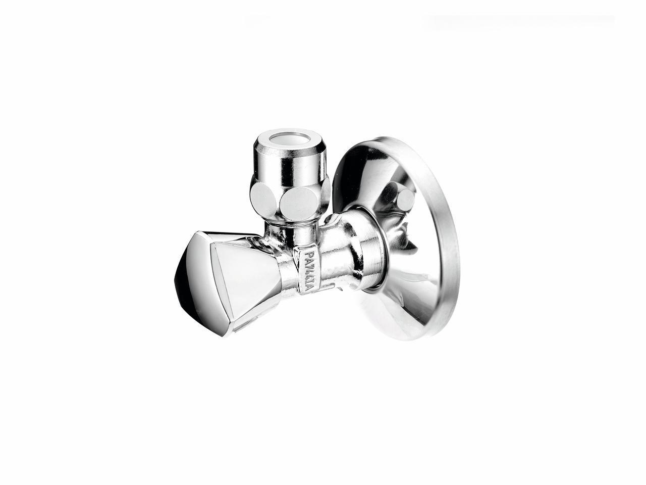 Corner valve, 1/2", chrome
