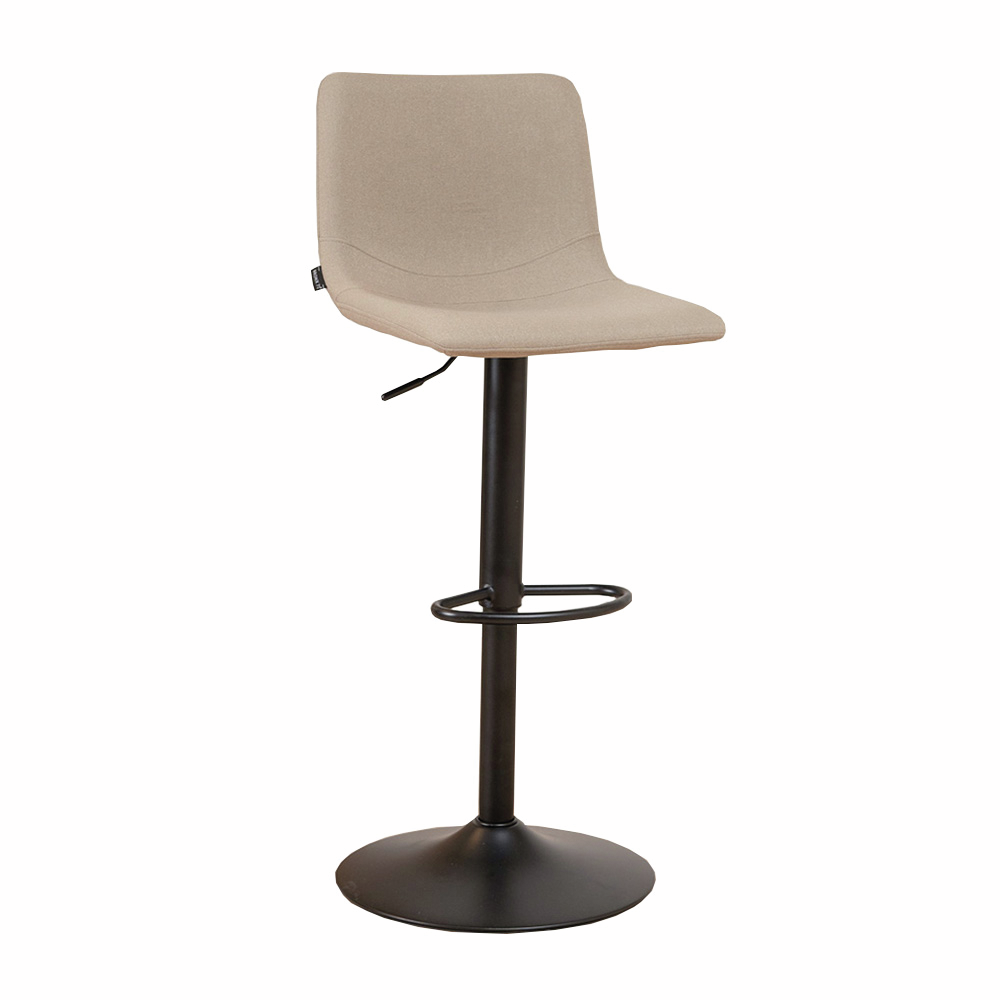 Bella R, frame black, cover taupe (02) Bella R, frame black, cover taupe (02)