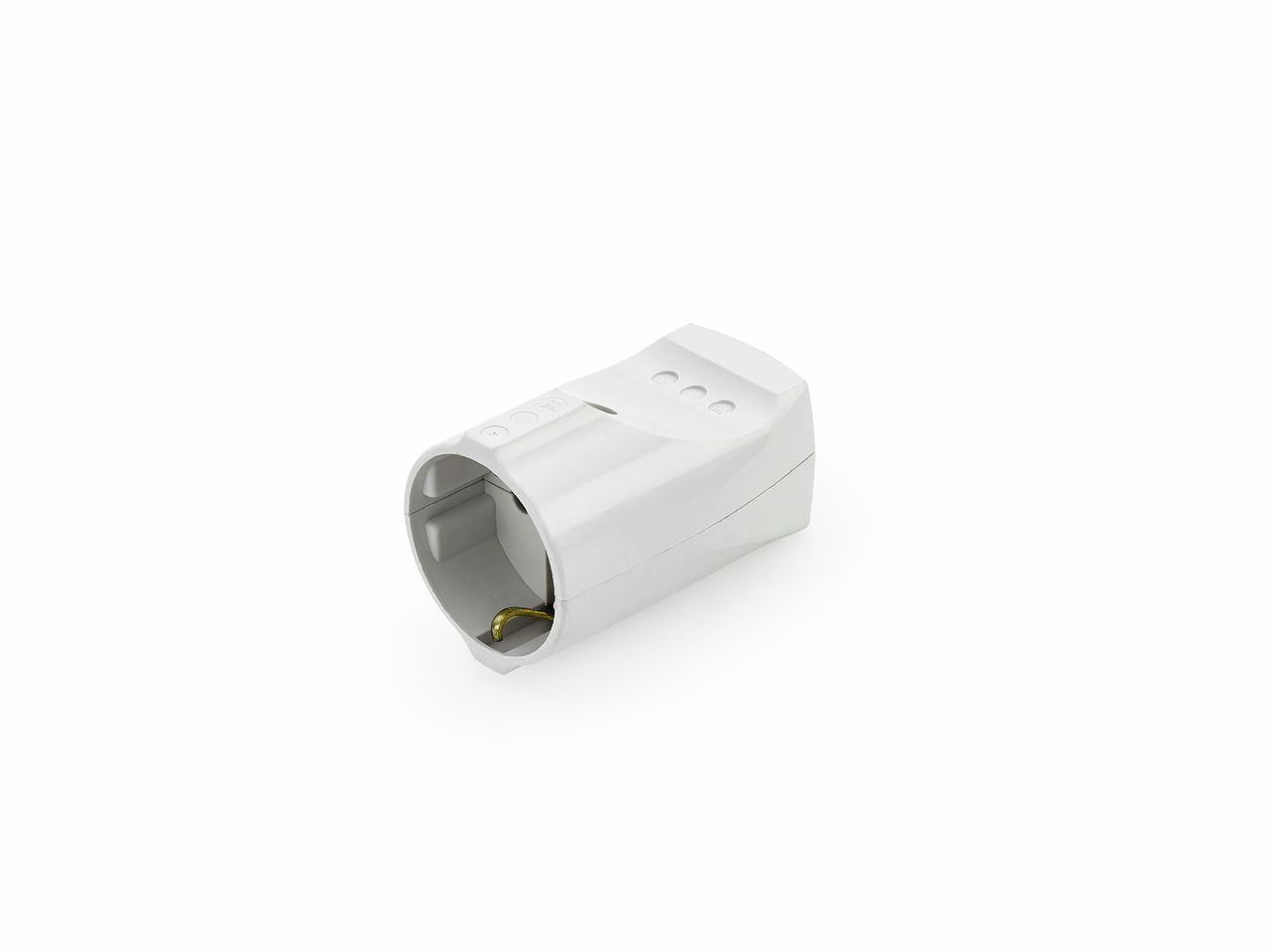 Manchon cylindrique de sécurité, blanc