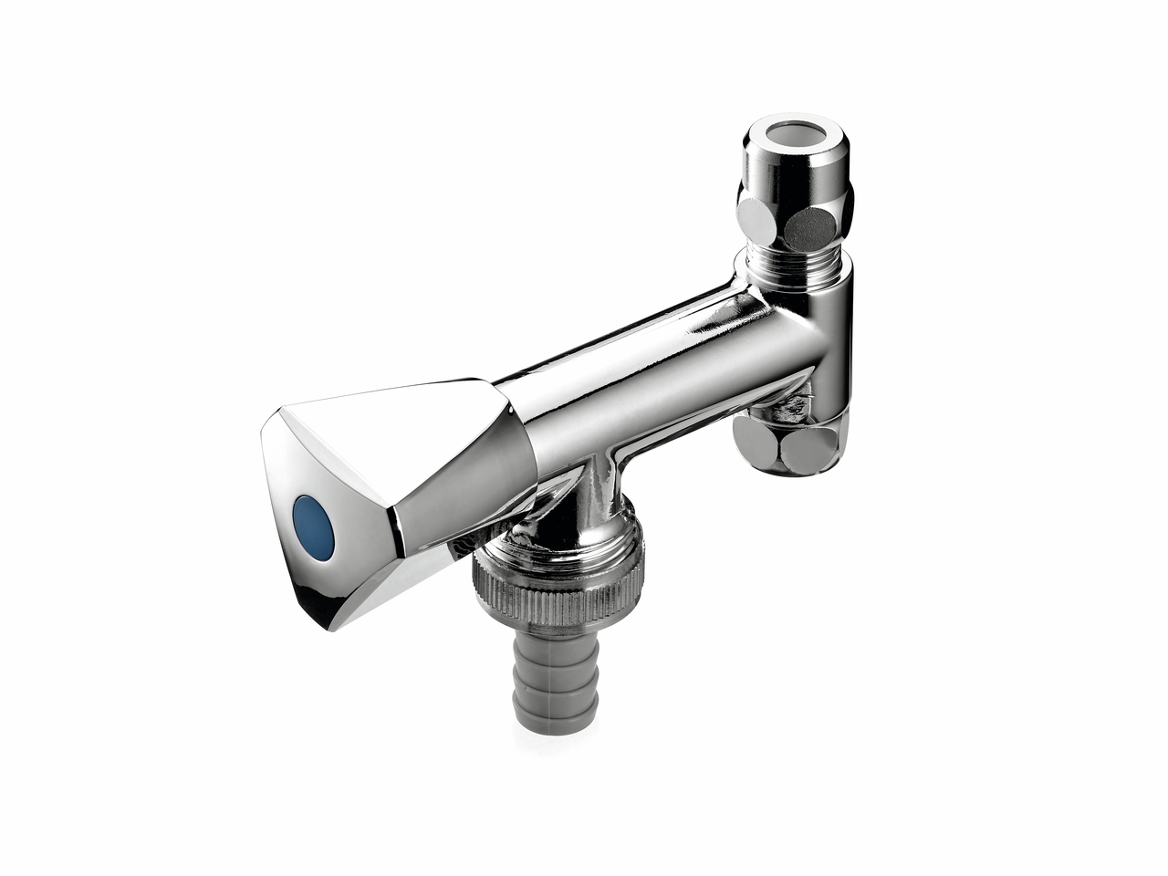  Auslaufventil, 3/8", chrom