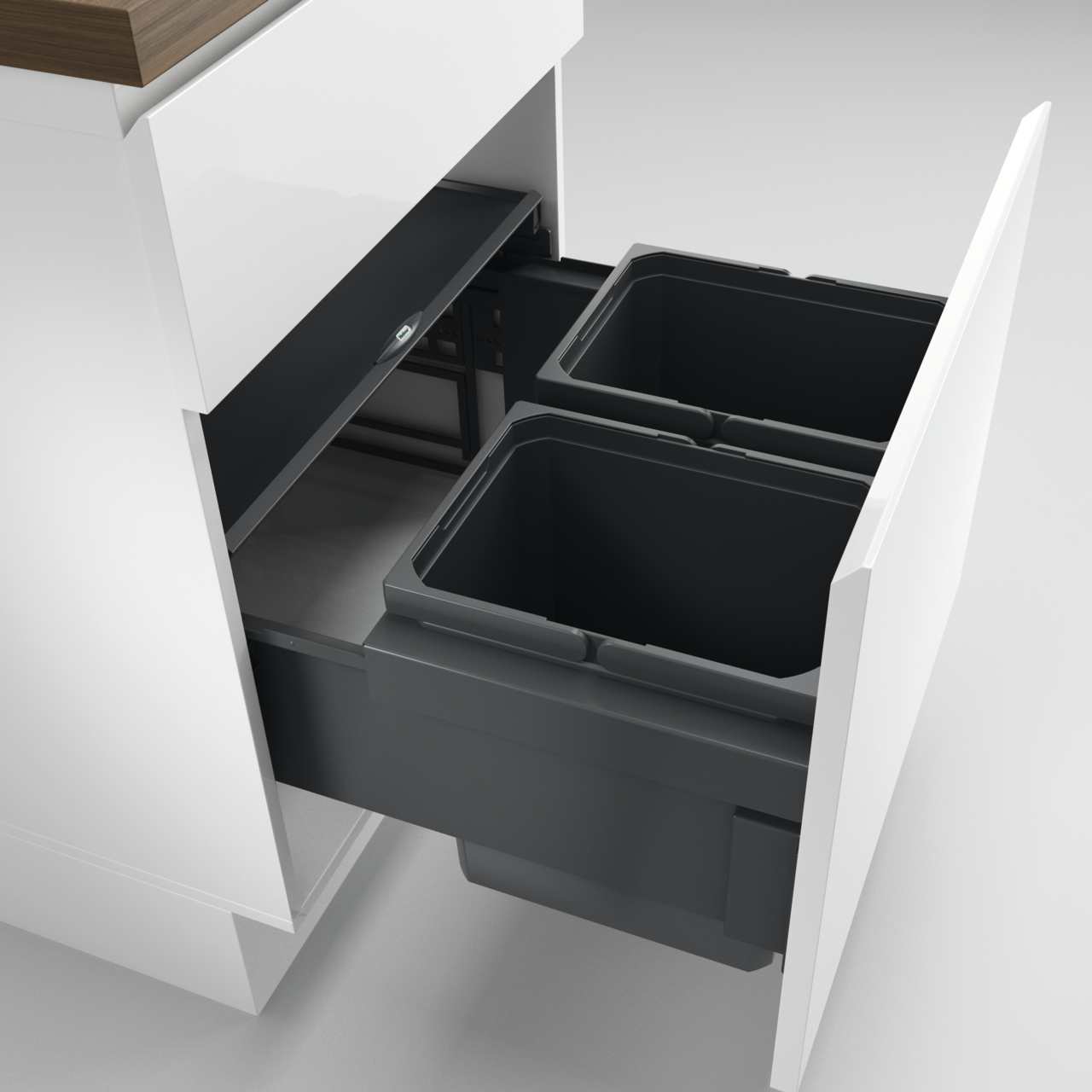 Cox® Base 360 K/600-2, without bio lid, anthracite, H 360 mm
