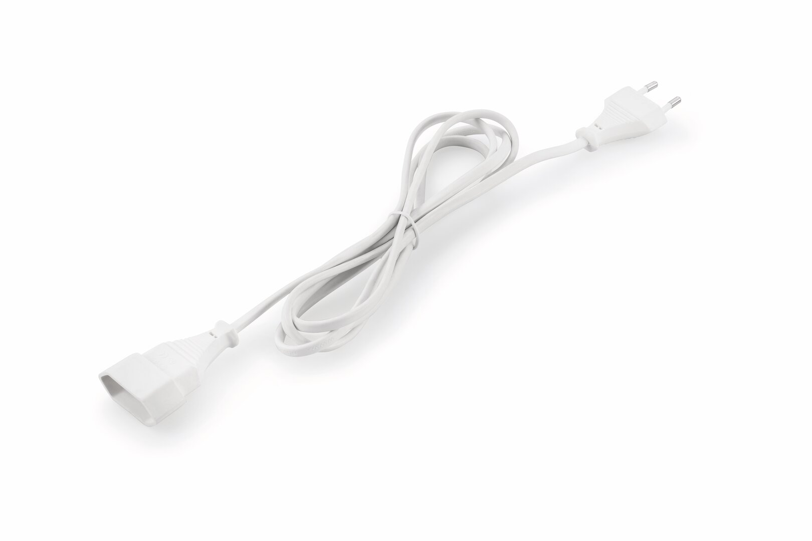  Conduite de raccordement avec prise Eruo plate, blanc