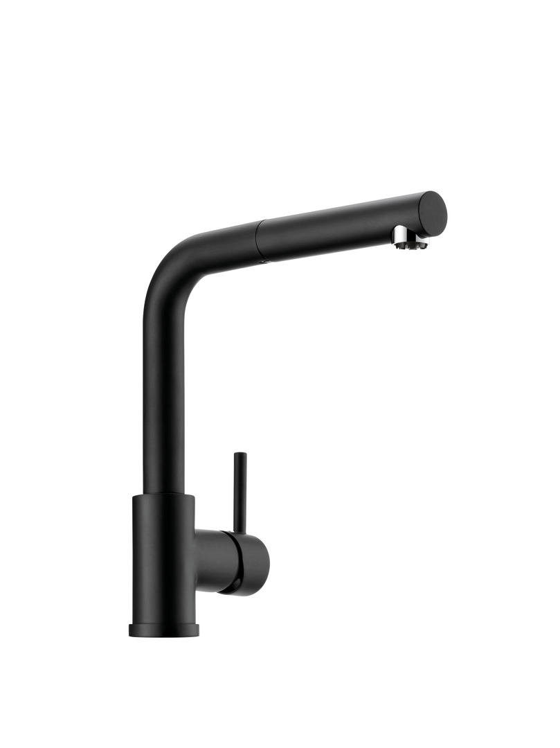 LINEA Arco 2, black matt, low pressure