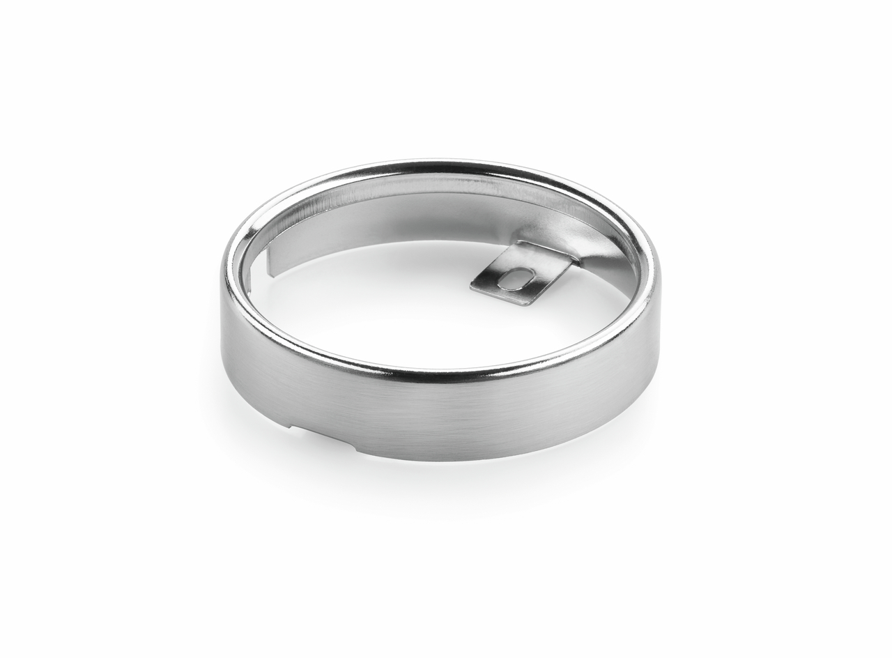 Anelli mounting ring, stainless steel coloured, 15 mm