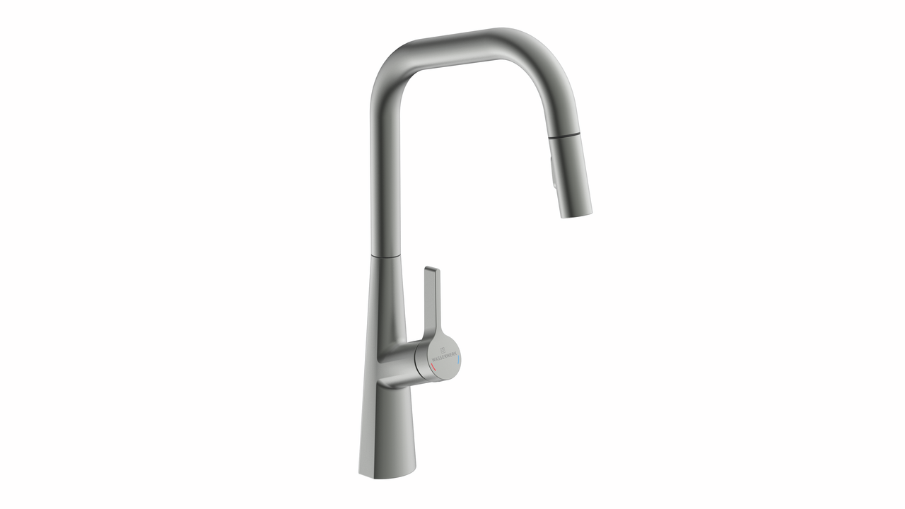 Wasserwerk Kristea, graphit matt, Hochdruck