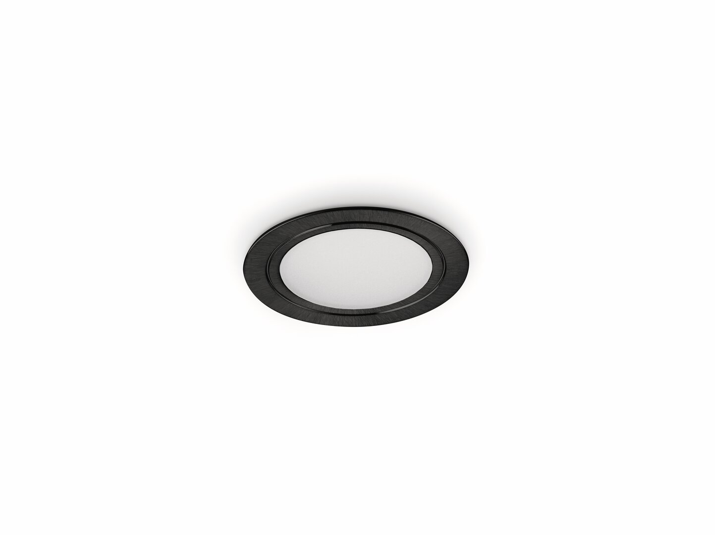 Anelli Farbwechsel LED 1, Einzelleuchte ohne Schalter, schwarz matt