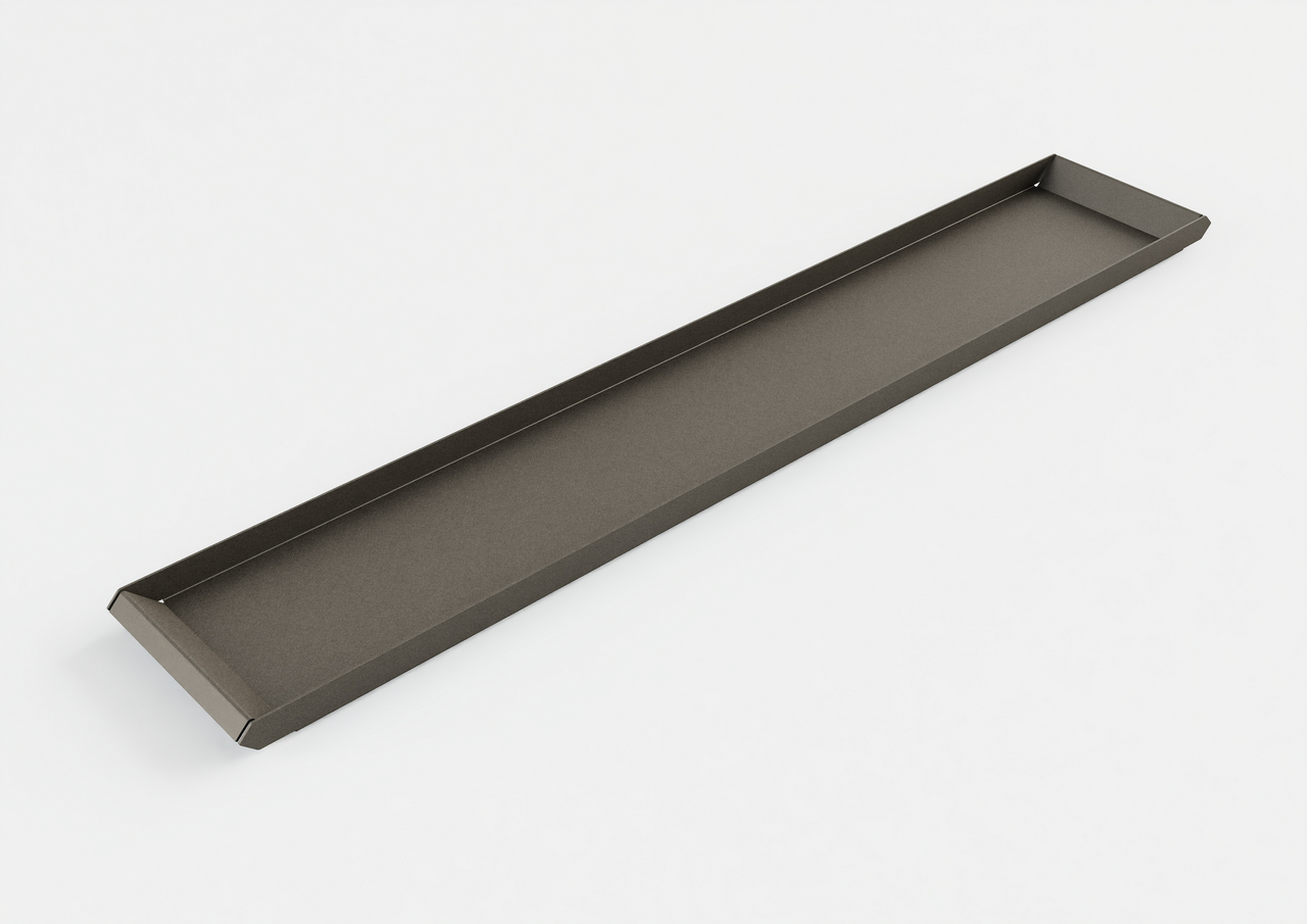 Ordana Tablett 1-reihig, 19 x 740 x 126 mm (H x B x T)