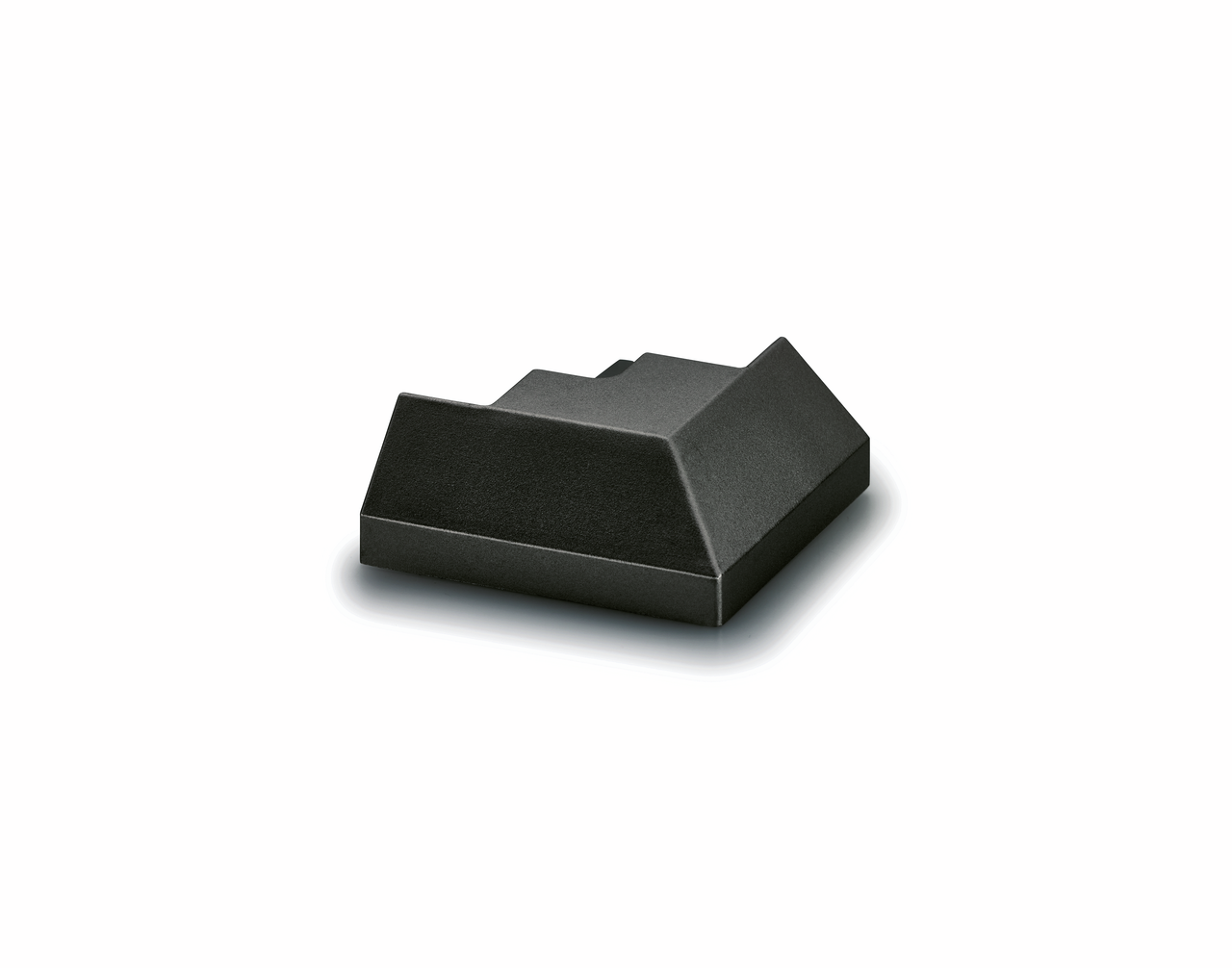 Exterior angle, black matt Exterior angle, black matt