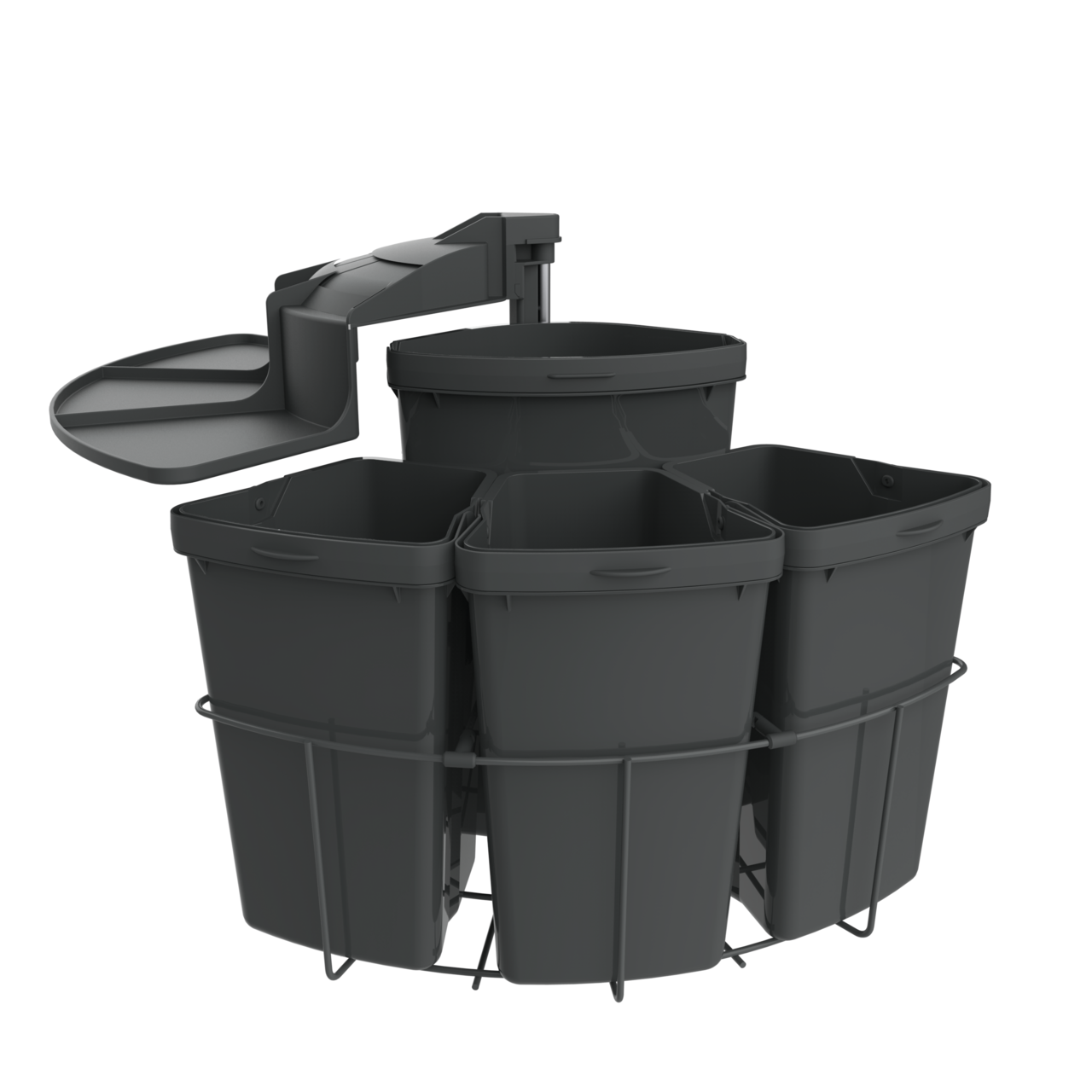 Cabbi® 4, anthrazit