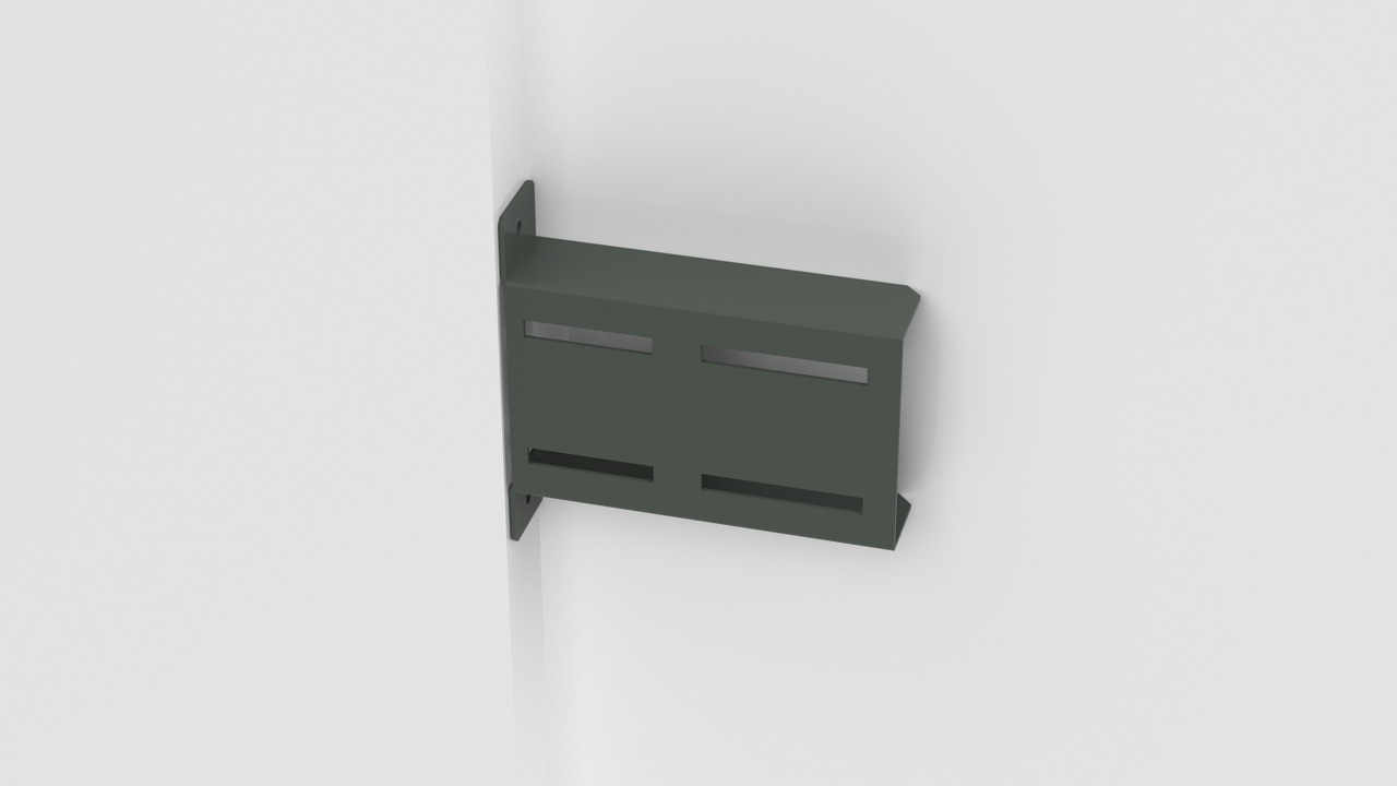 WESCO® Console voor hoekunit, antraciet