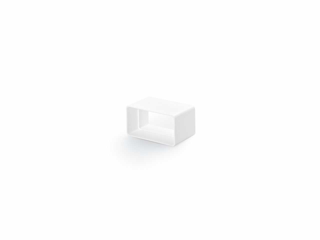 N-RVB 100 connecteur de tuyau, blanc