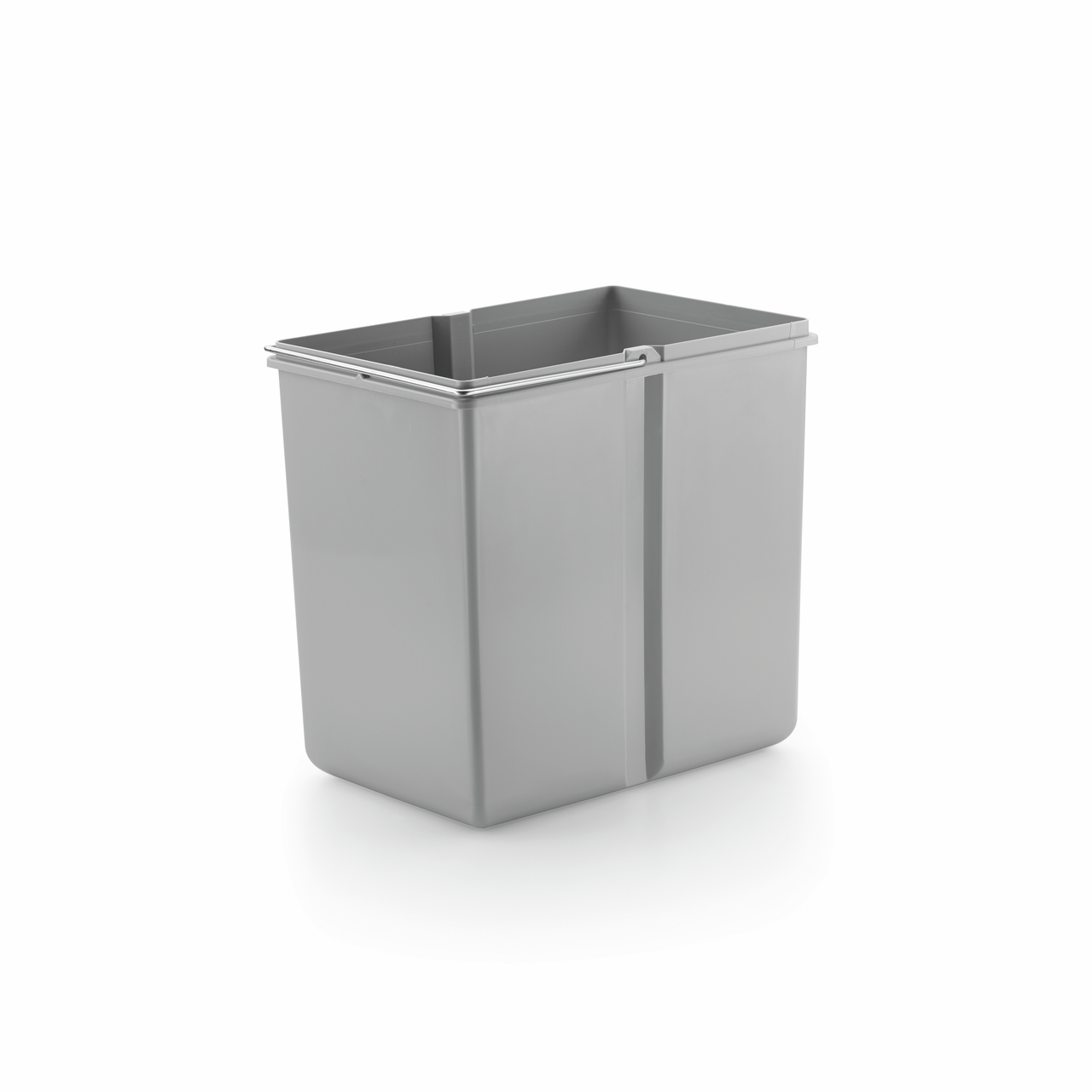 WESCO® Replacement container, aluminium grey, 15 liters