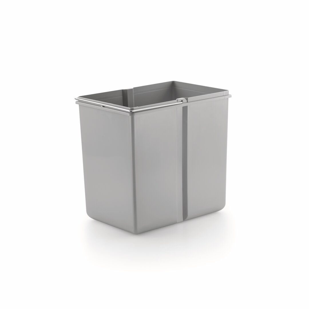 WESCO® Ersatzbehälter, alugrau, 15 Liter