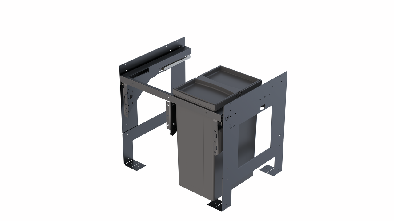 WESCO® Pullboy Soft Fusion® 480 K/600-1, antraciet, installatie rechts