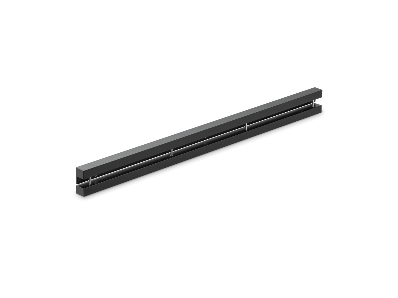 Two, B 600 mm, noir mat Two, B 600 mm, noir mat
