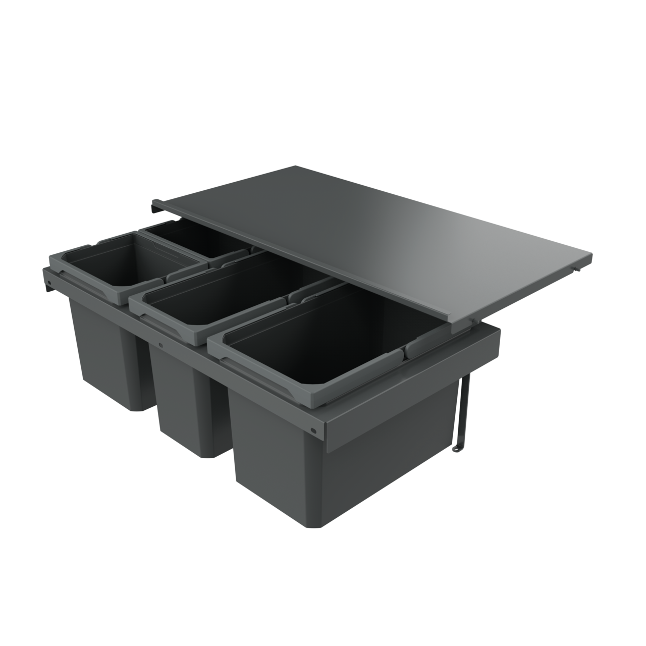 Cox Stand-UP® 280 S/800-4, without bio lid, anthracite, H 280 mm