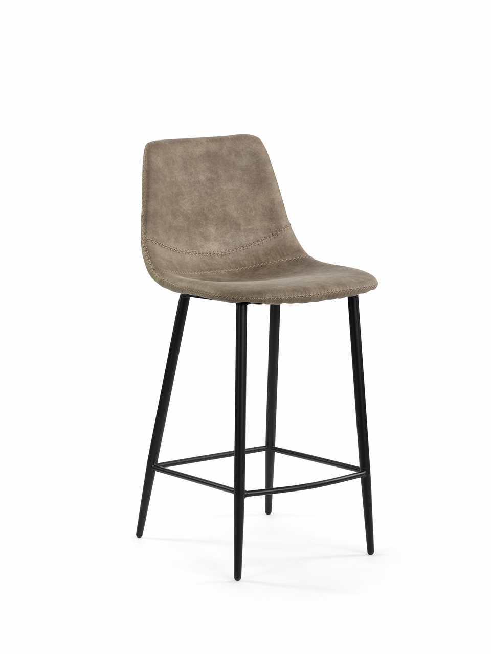 Lino 2KM, frame black matt, cover dark khaki