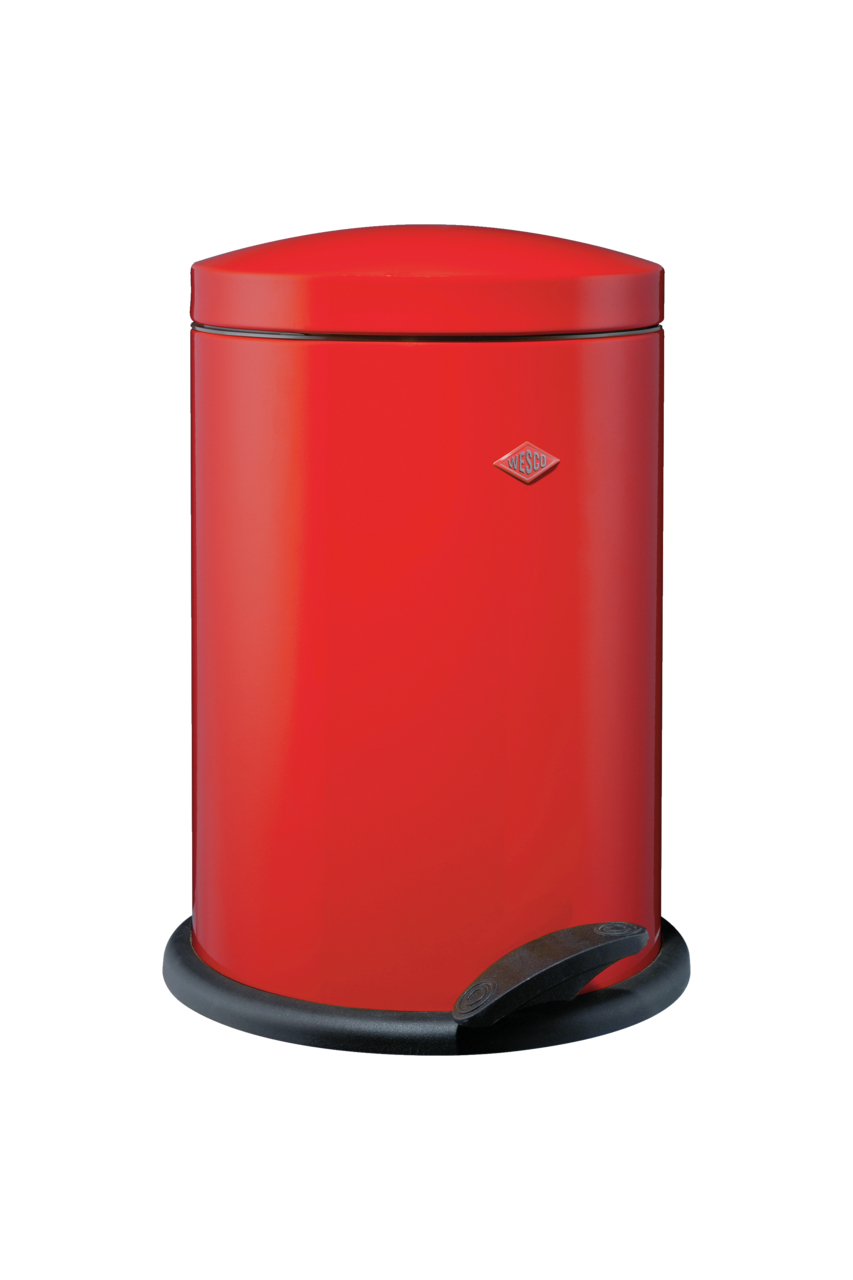 WESCO® Pedal bin 116, red