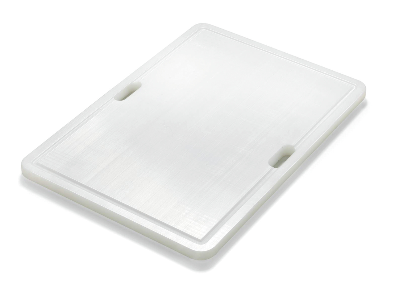  Cutting board made of plastic, white