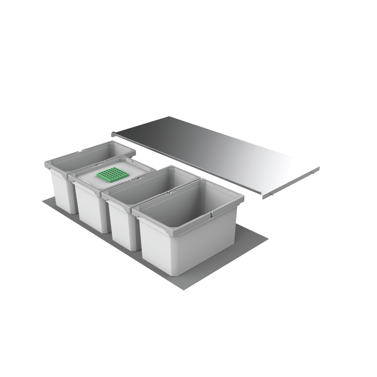 Cox® Box 235 S/1000-4 Bio, light grey