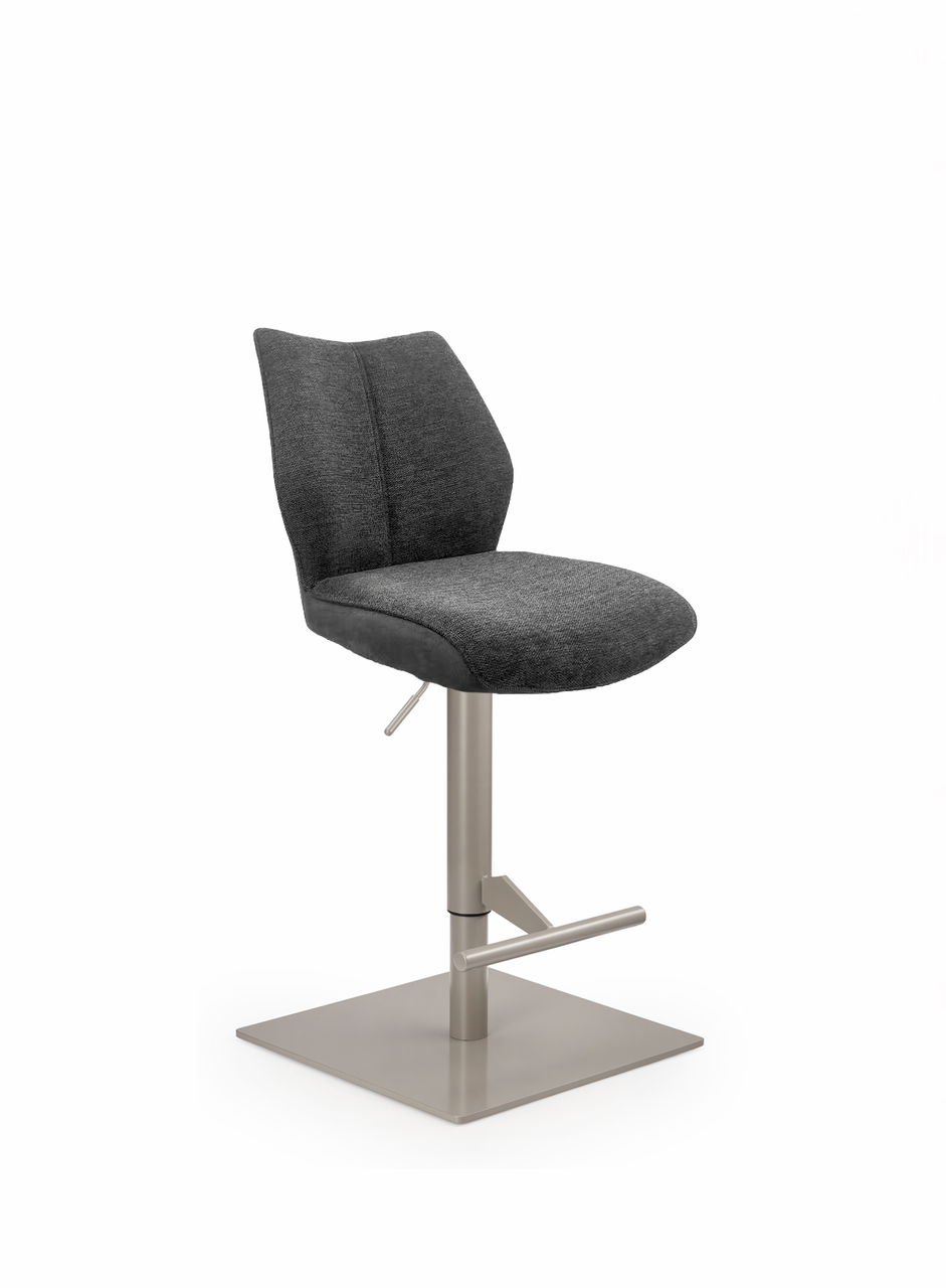 Stella S, frame pearl grey metallic, angular, cover dark grey Stella S, frame pearl grey metallic, angular, cover dark grey