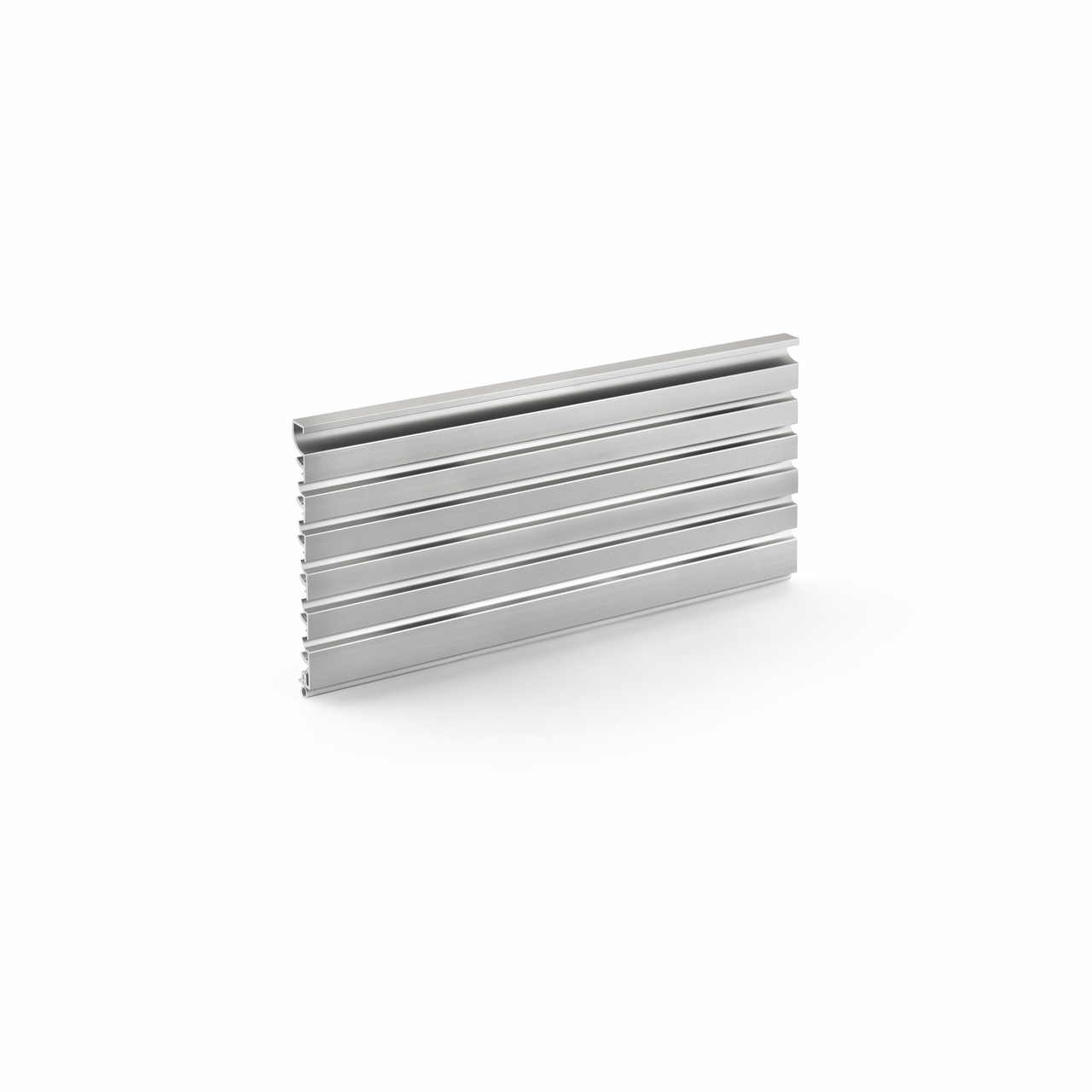 PRIME flow Presa ventilation grid, H 100 mm, ventilation shaft approx. 163.2 cm²/m, stainless steel col., anodised