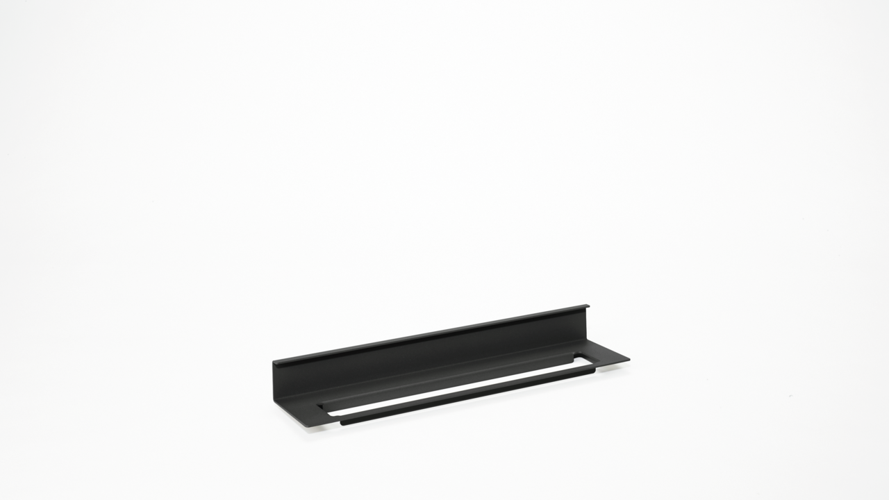 Linero MosaiQ Tuchleiste 2, schwarz matt Linero MosaiQ Tuchleiste 2, schwarz matt
