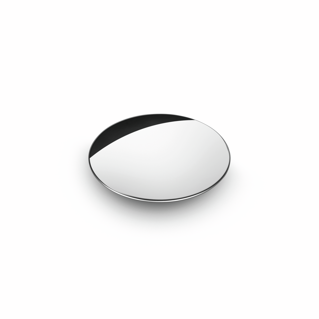 Plaque de recouvrement pour l’écoulement de l’évier, acier indoxydable brillant