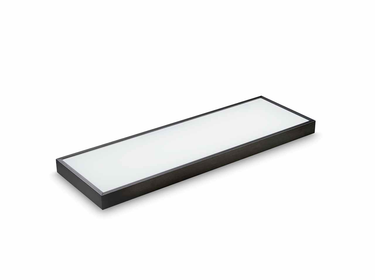 Lista 30 LED, L 600 mm, 5,3 W, noir mat