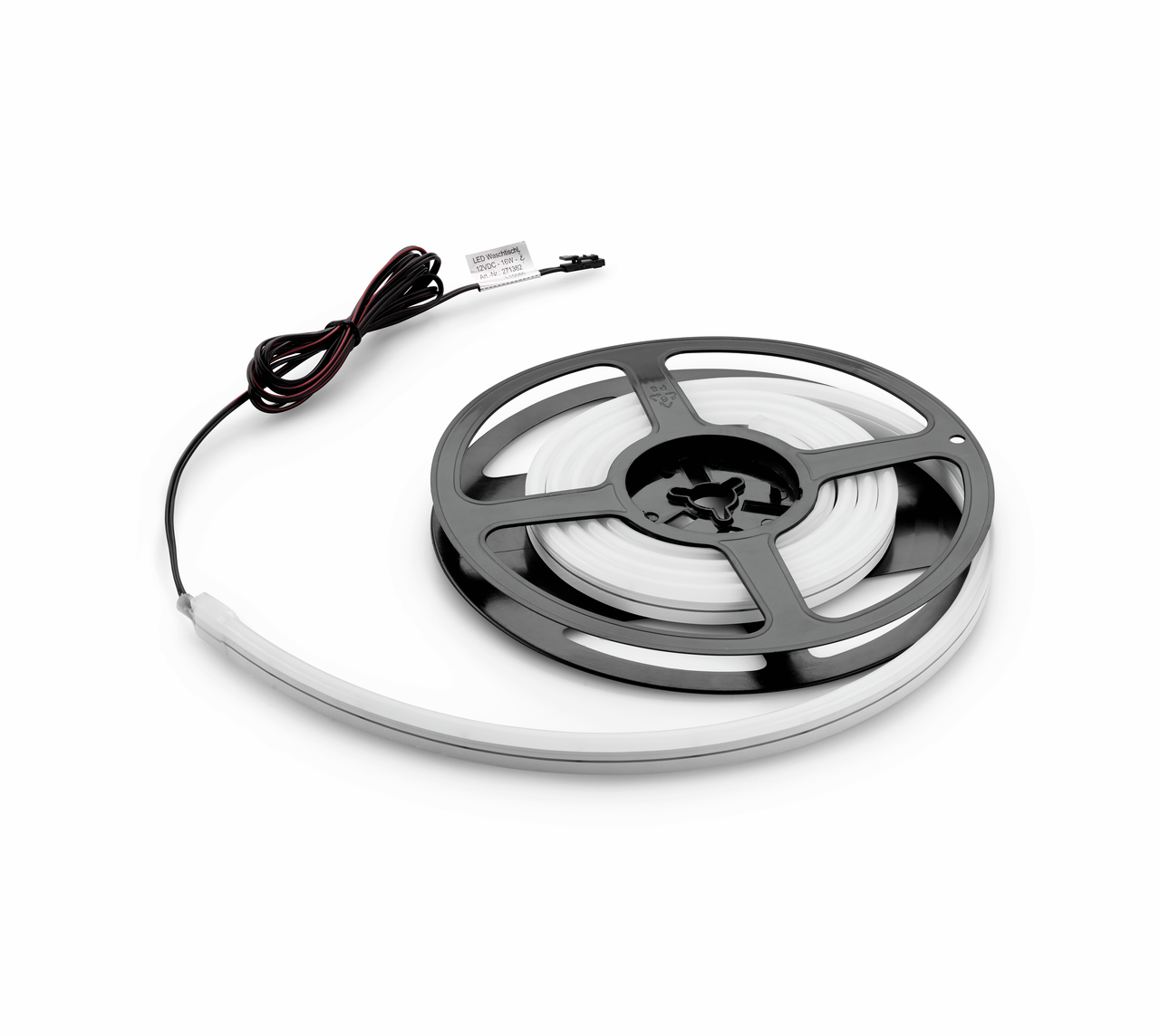 Calamaro LED Flex Stripes colour change incl. base profile, L 2600 mm, white, incl. 10 clips