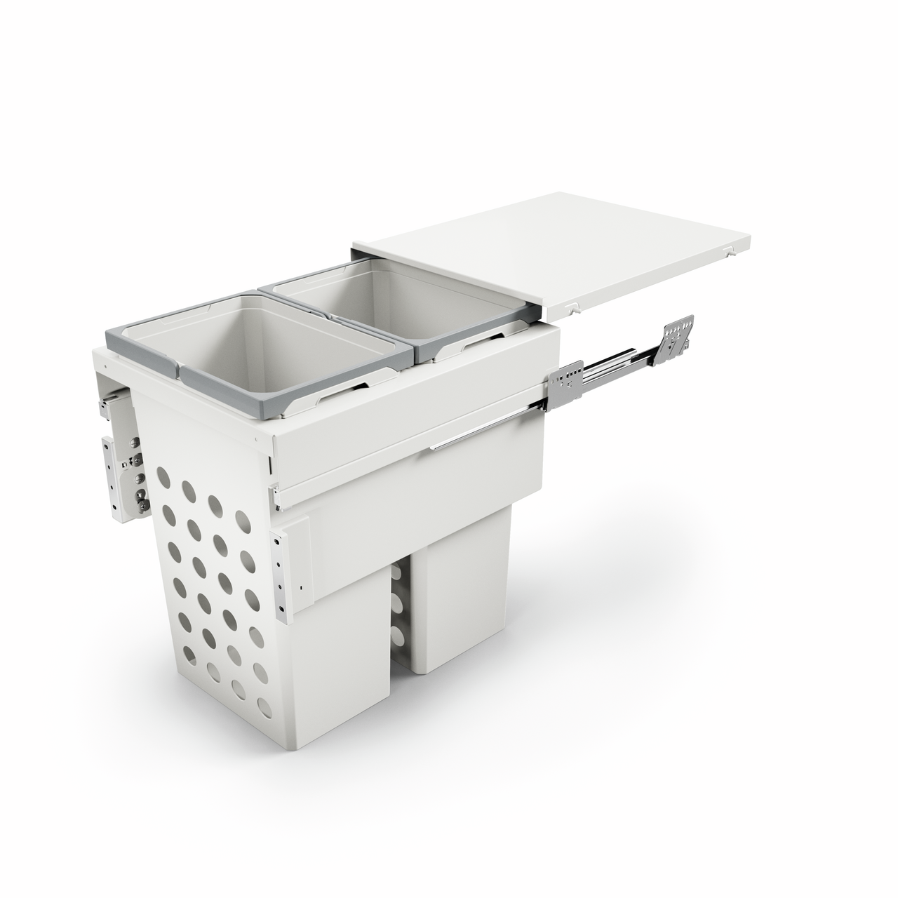  Cox® Wash wascontainer-uittreksysteem 580/450-2, wit