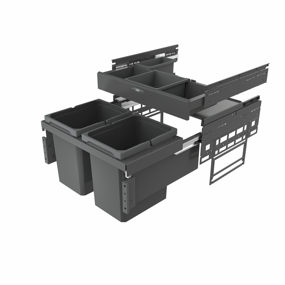 Cox® Base 360 K/600-2 with Base-Board, without bio lid, anthracite, H 460 mm