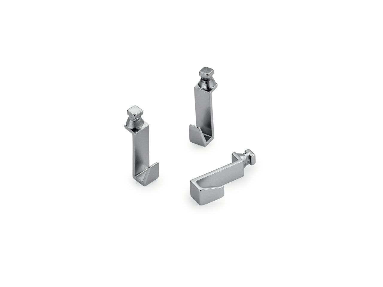 Alto Haken-Set, edelstahlfarbig