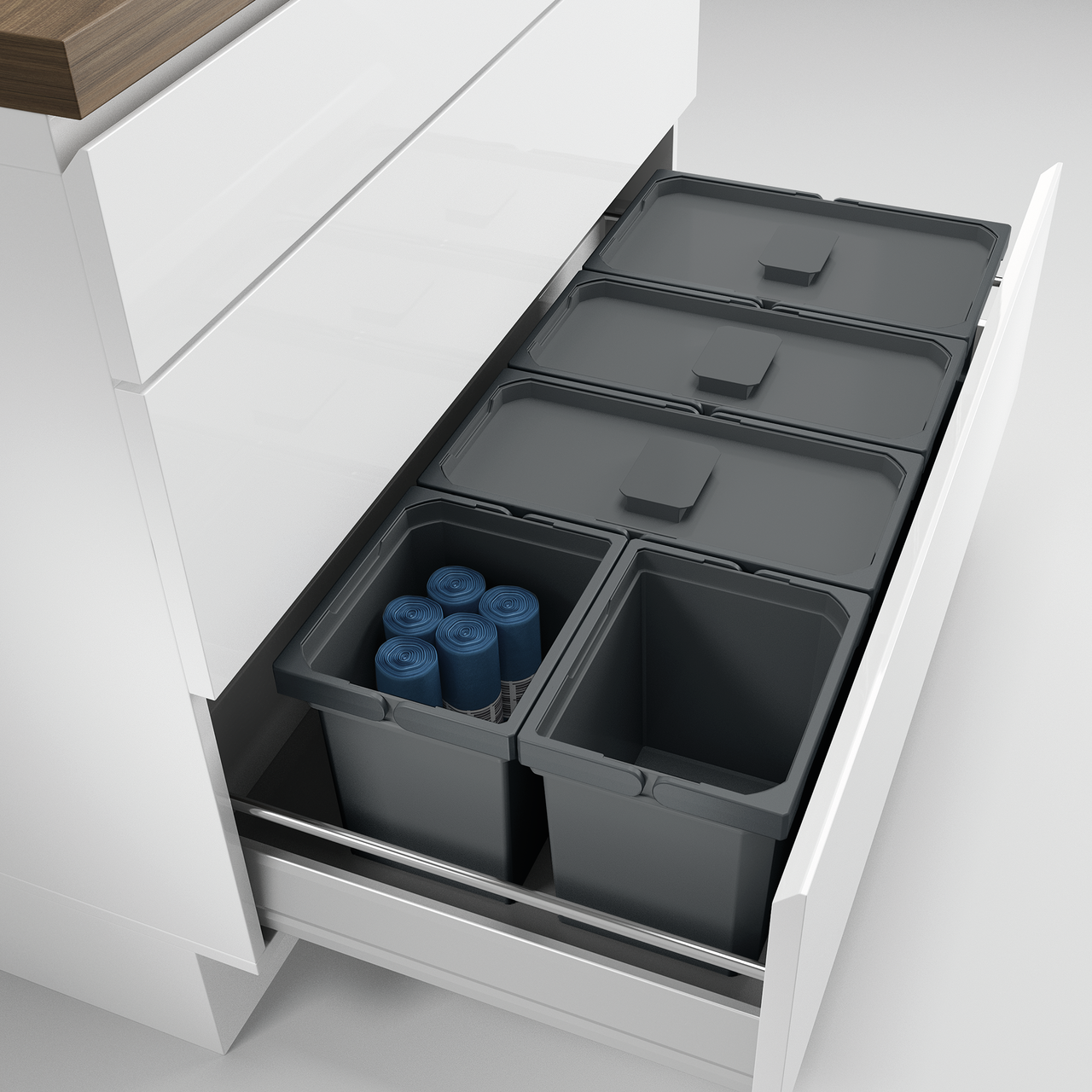 Cox® Box 220/1000-5, anthrazit