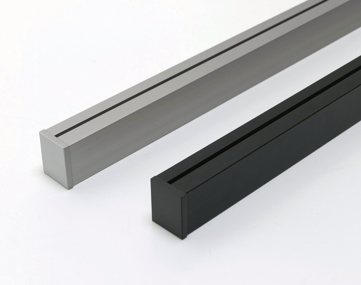 Linero Style Profilleisten Set, L 1200 mm, schwarz matt