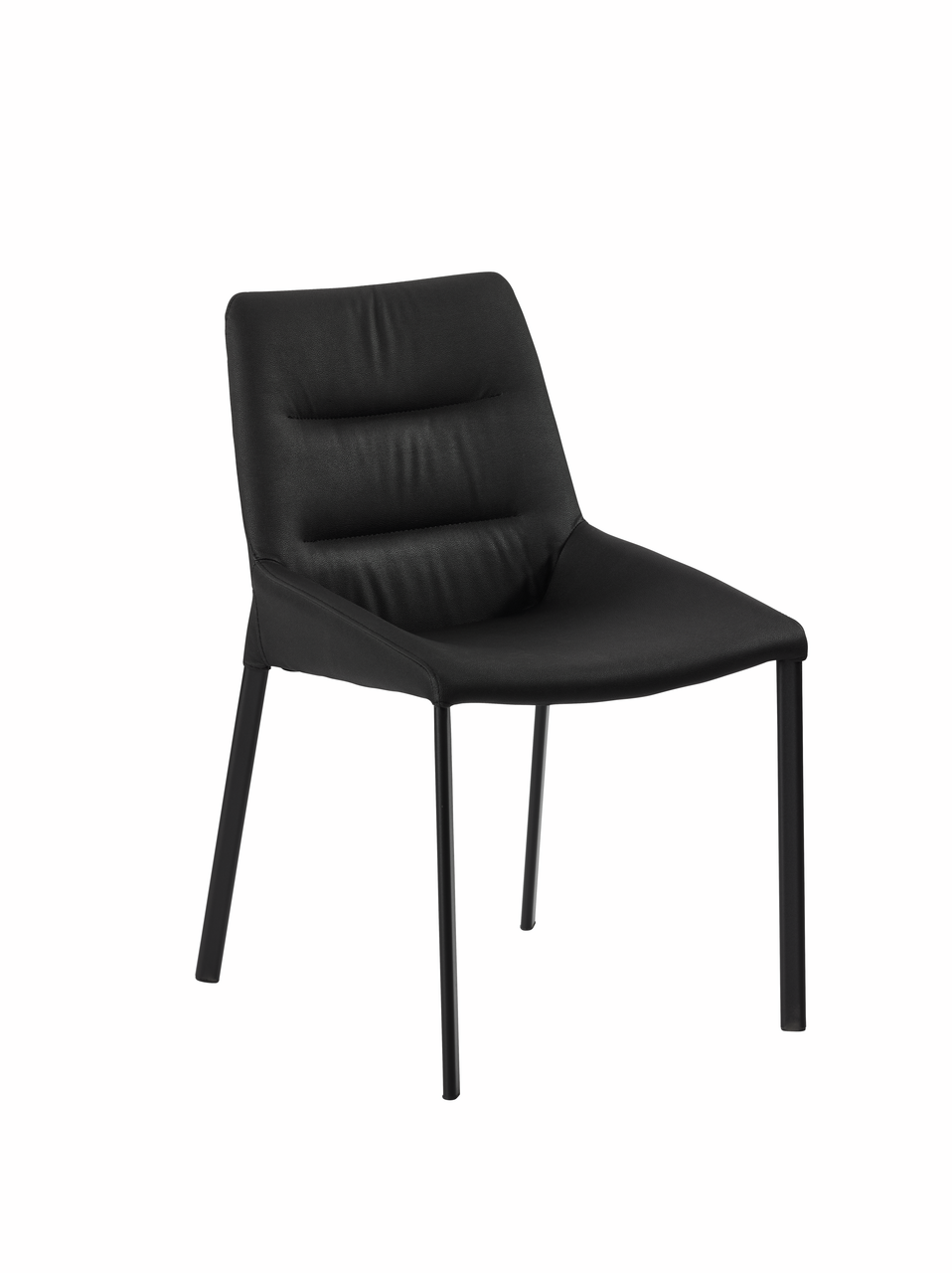 Rica K, Gestell schwarz, Bezug schwarz (31529)