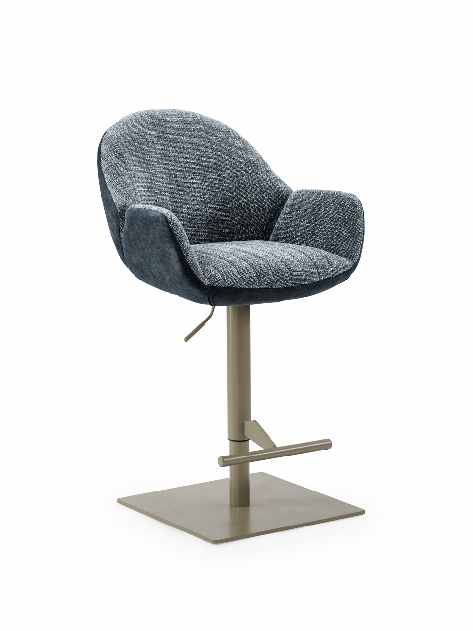 Sitro AC, frame pearl grey metallic, angular, cover blue Sitro AC, frame pearl grey metallic, angular, cover blue