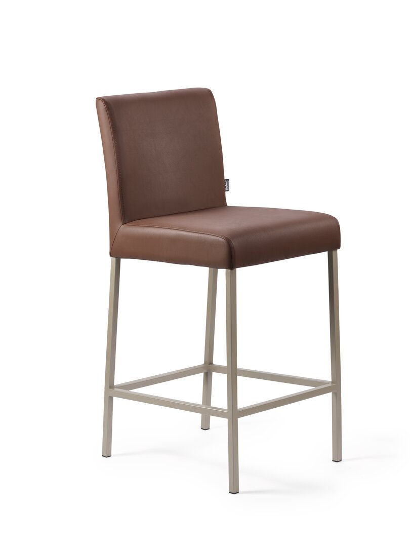 Bringo 2KT, Gestell perlgraumetallic, Bezug braun
