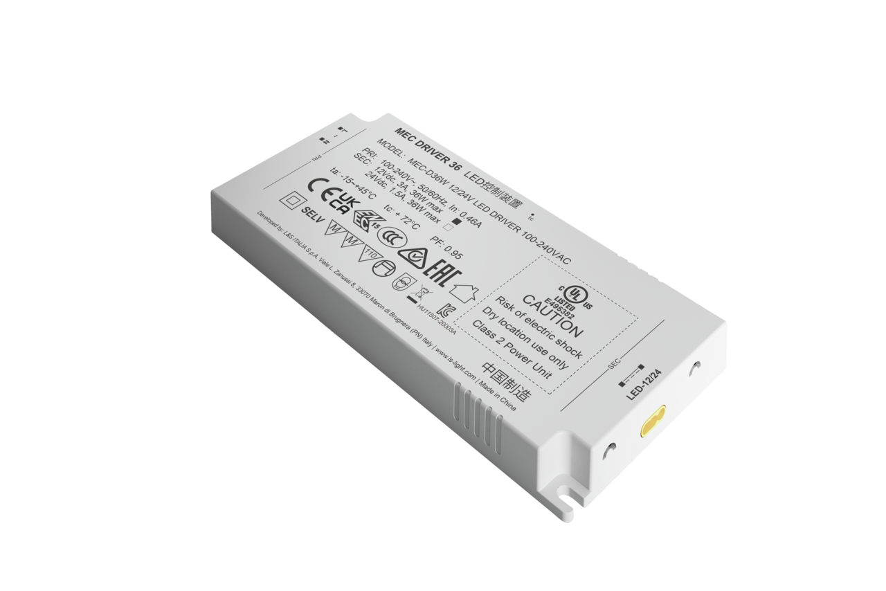 MEC Driver LED Konverter, 36 W, 12/24 V